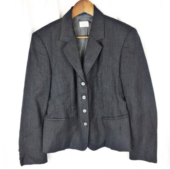 United Colors Of Benetton Jackets & Blazers - United Colors of Benetton Women's Wool Blazer Size 42 (6) Classic Style